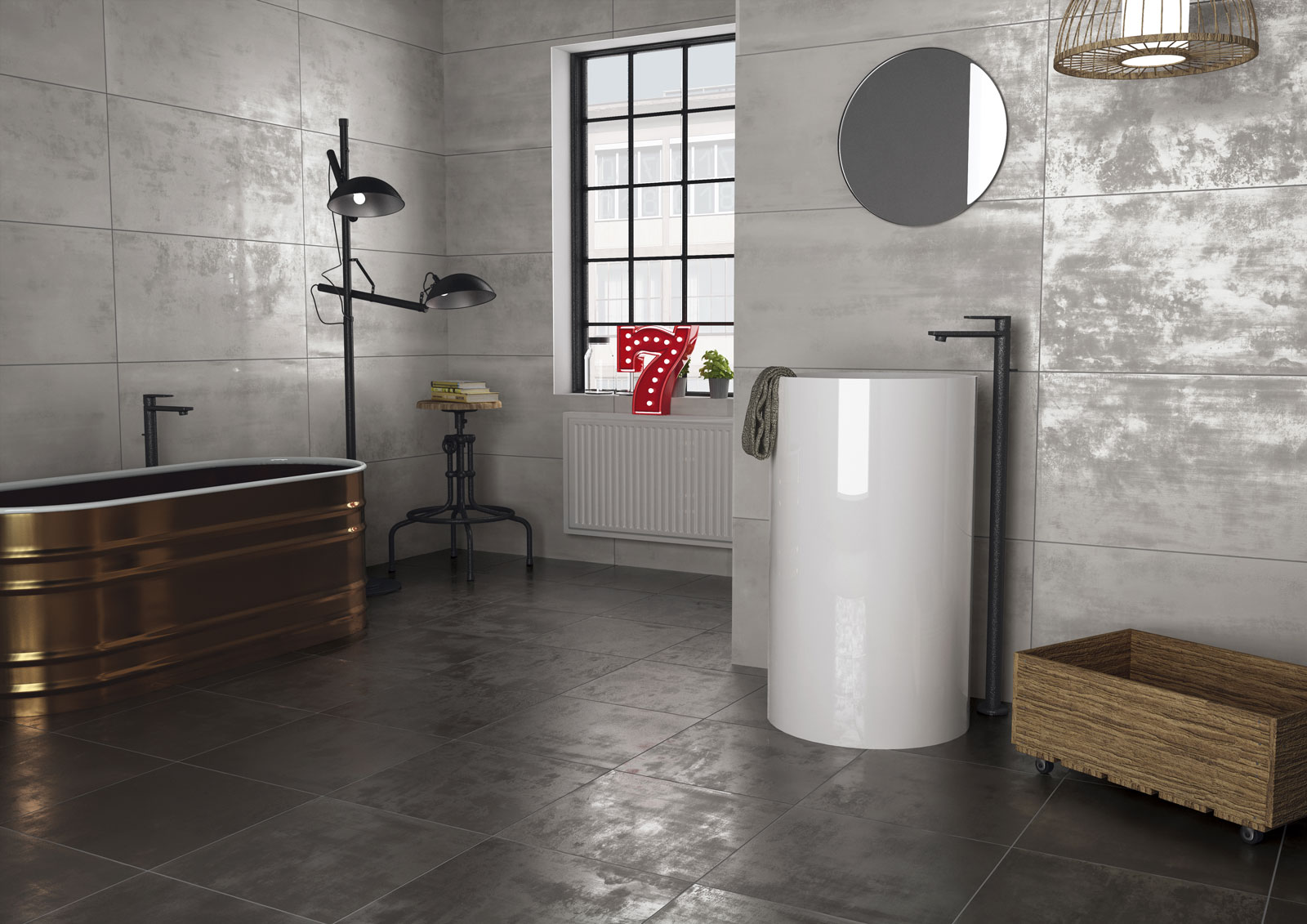 Idee di arredo per un bagno contemporaneo